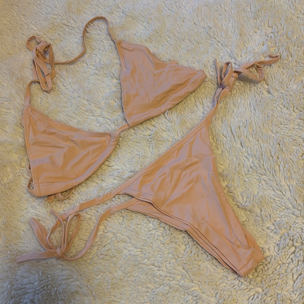 437 Sanders Blush Bikini Set
